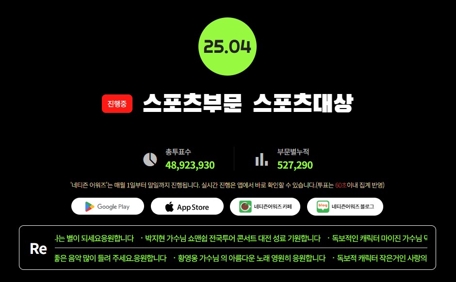 네티즌 어워즈 참여방법7