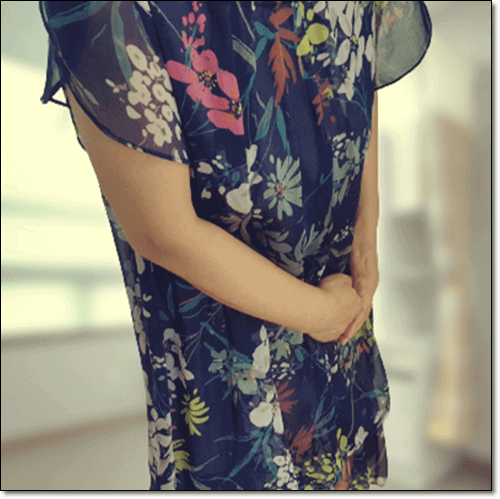 질염이 있는 여성