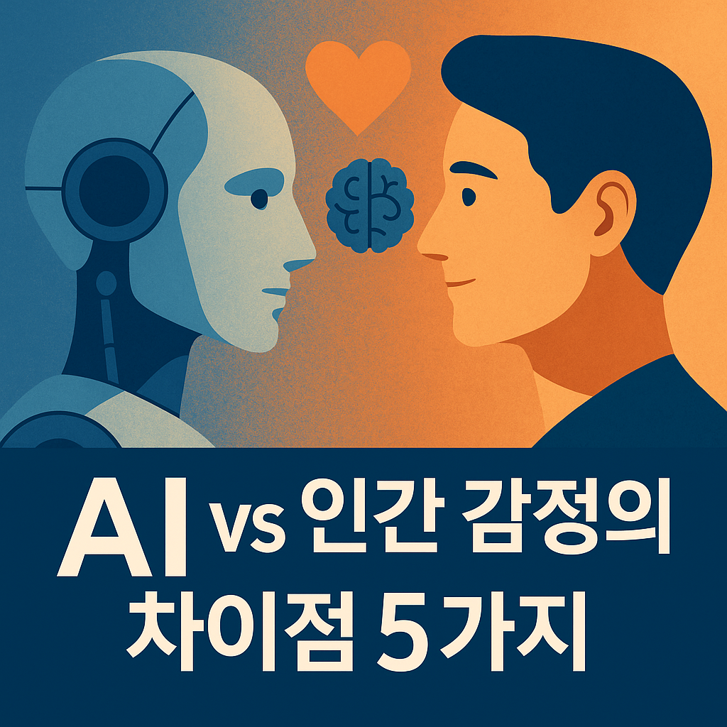 AI vs 인간 감정의 차이점 5가지, 심리학이 밝힌 진짜 인간다움