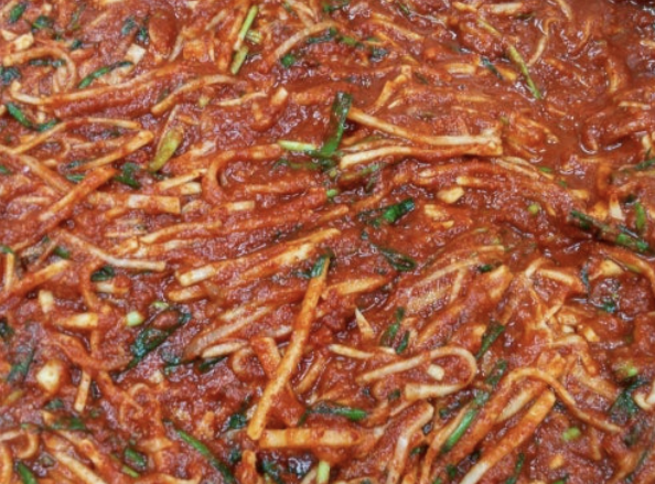 김장 양념 황금레시피