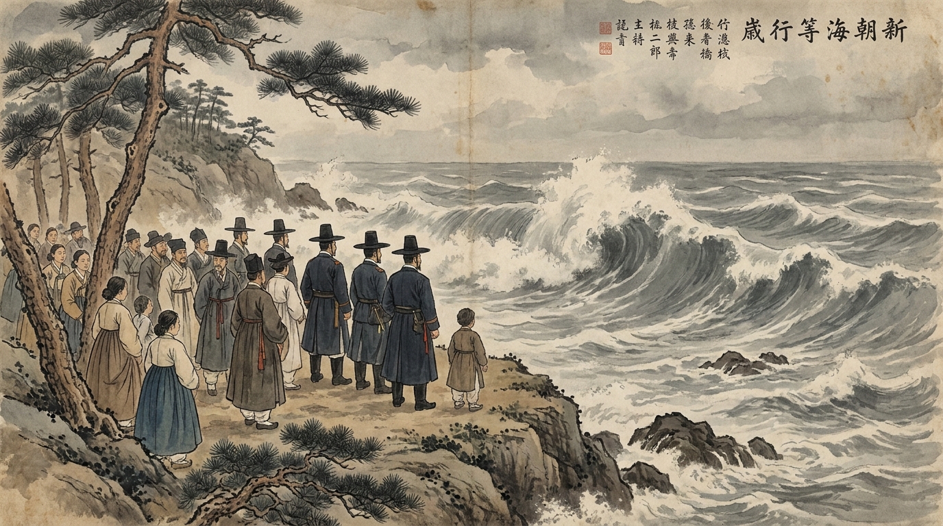 조선 시대 동해안 지진 해일 목격담 재구성