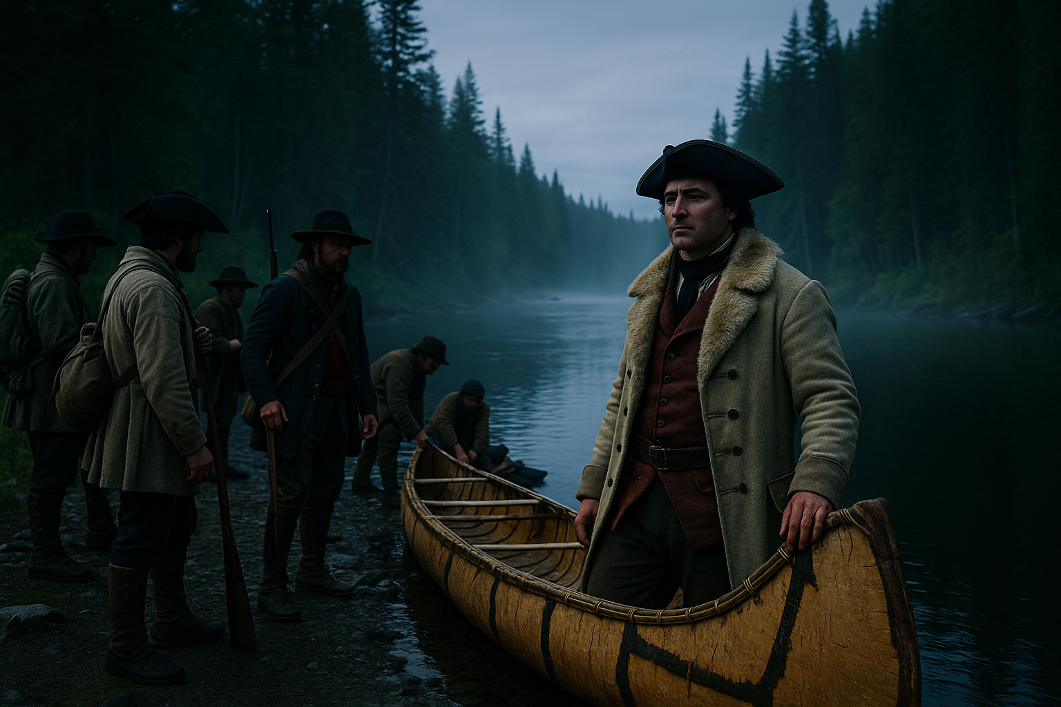 알렉산더 매켄지 탐험 시작