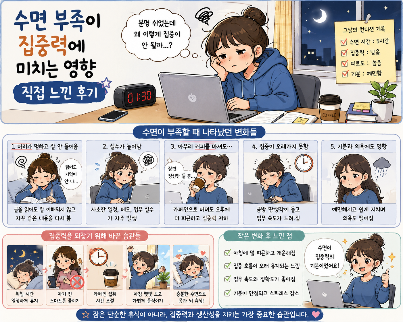 수면부족과 집중력