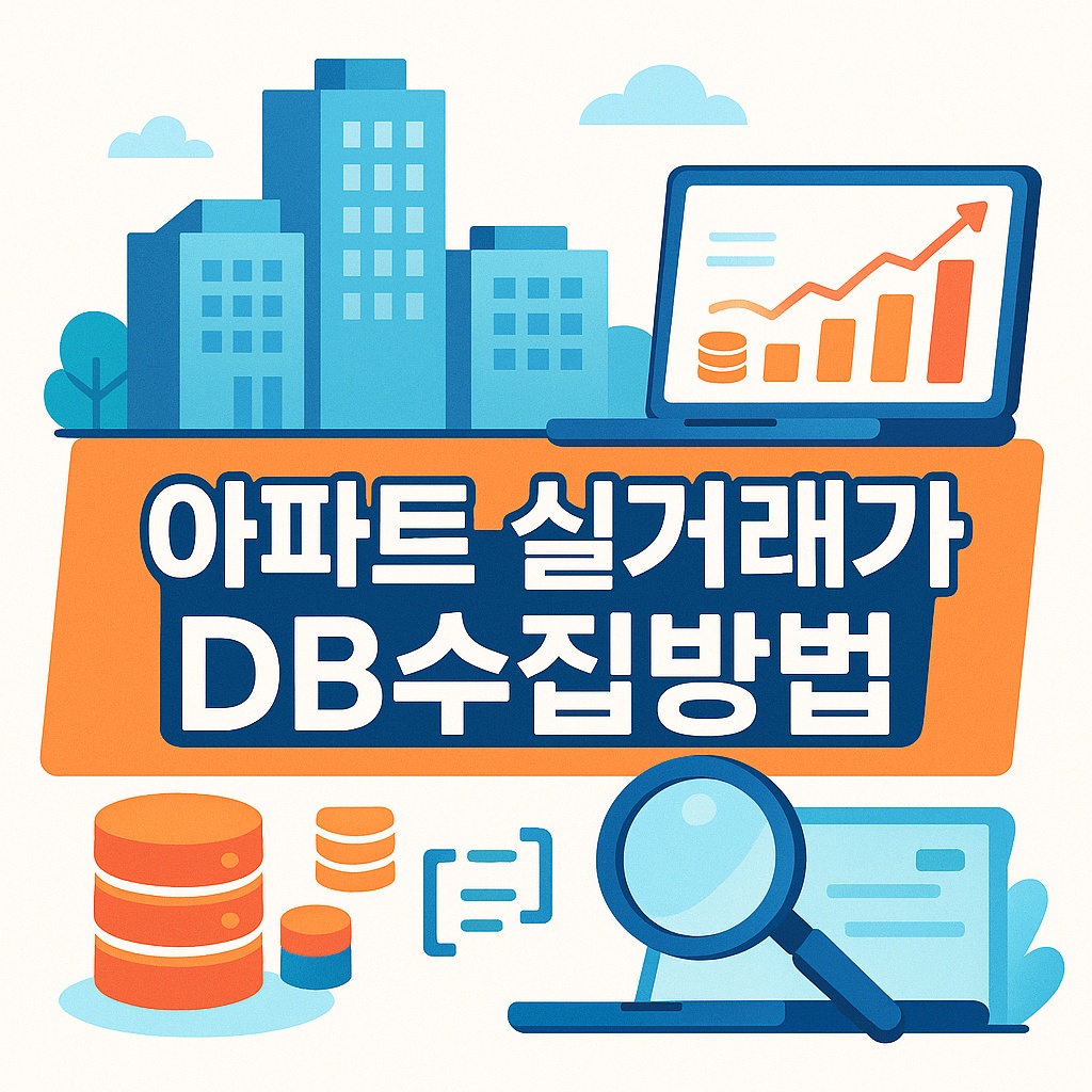 아파트 실거래가 DB 수집방법