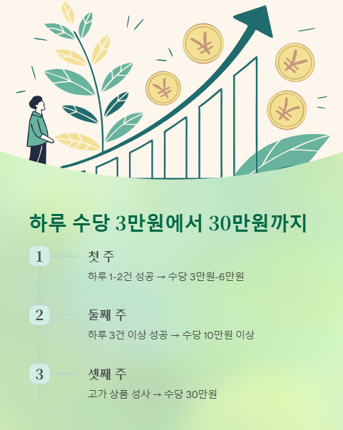 하루 수당 3만원에서 30만원까지