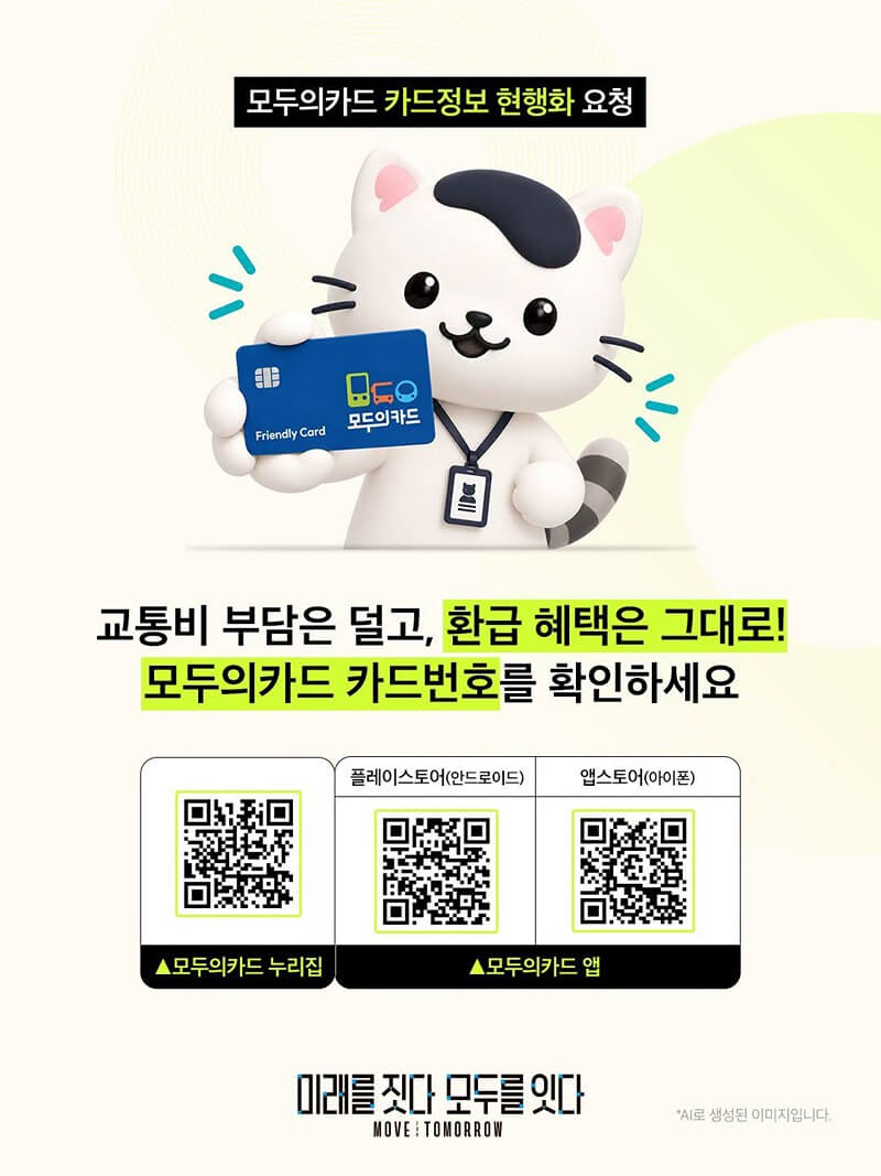 모두의카드 정보 현행화