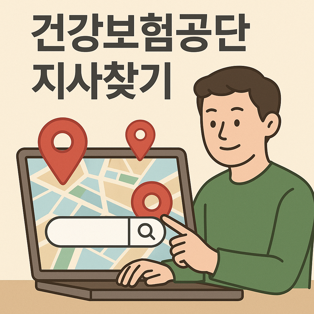 건강보험공단 지사찾기