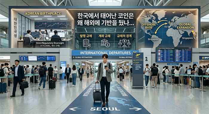 공항에서 걷고있는 남자의 모습.