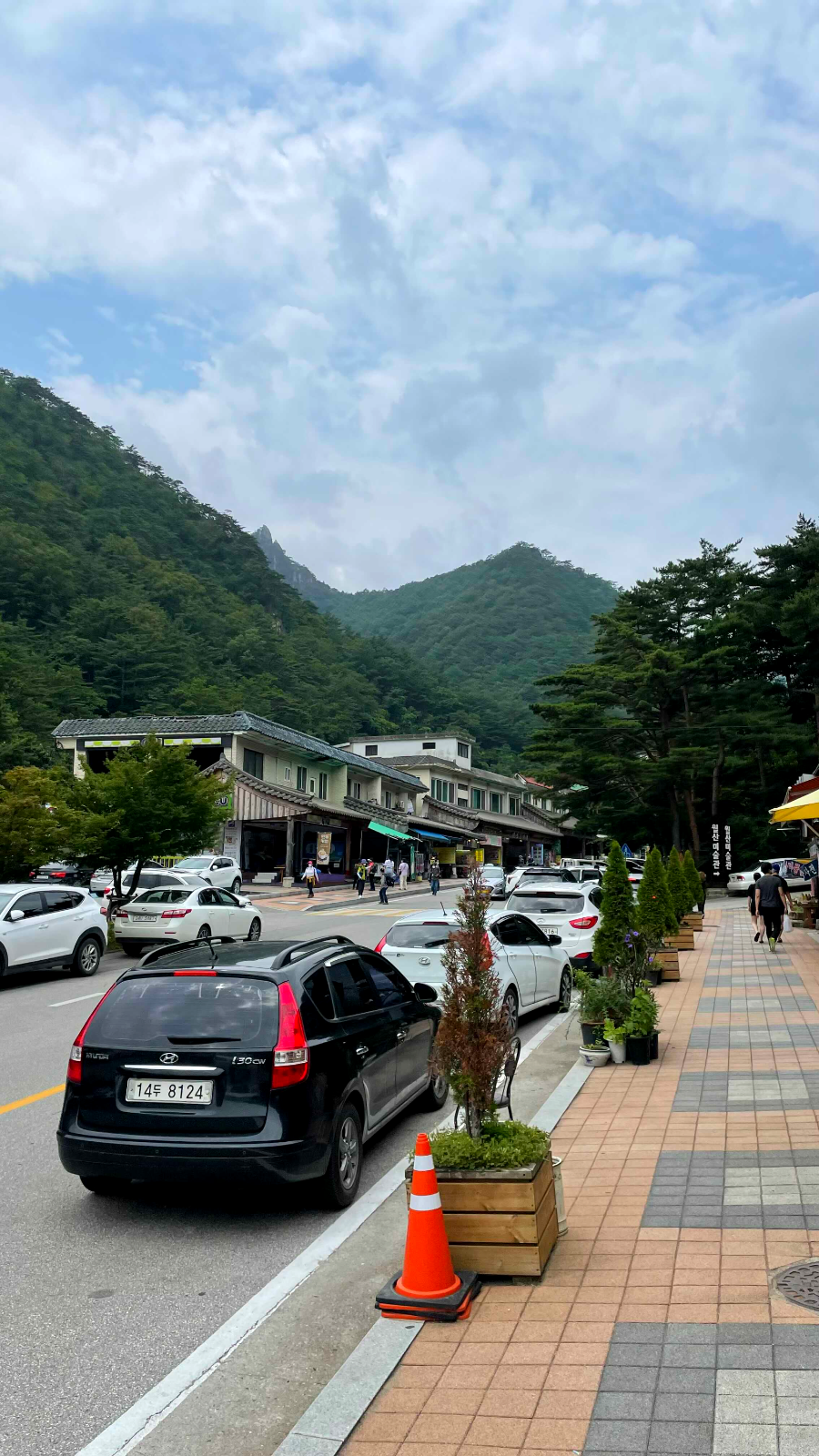 무릉계곡 초입
