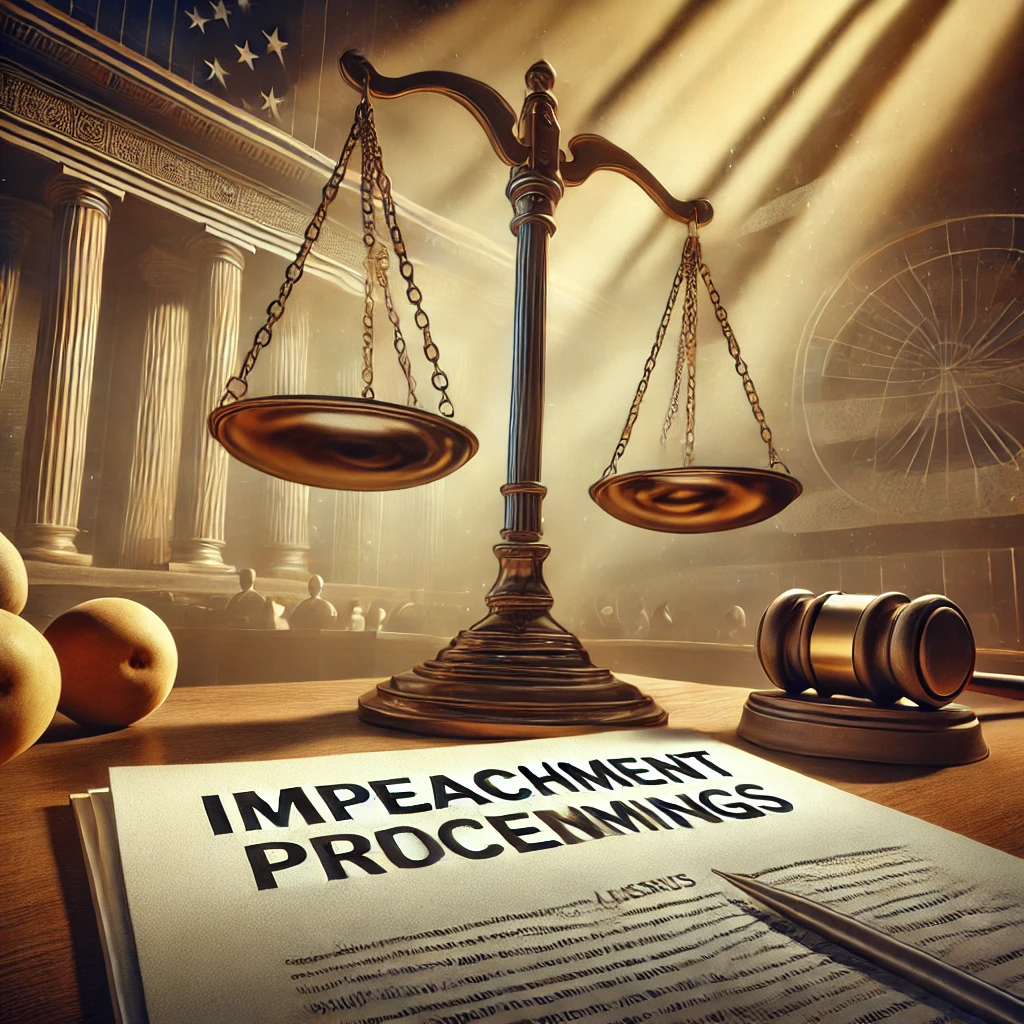 탄핵 재판 법률 용어