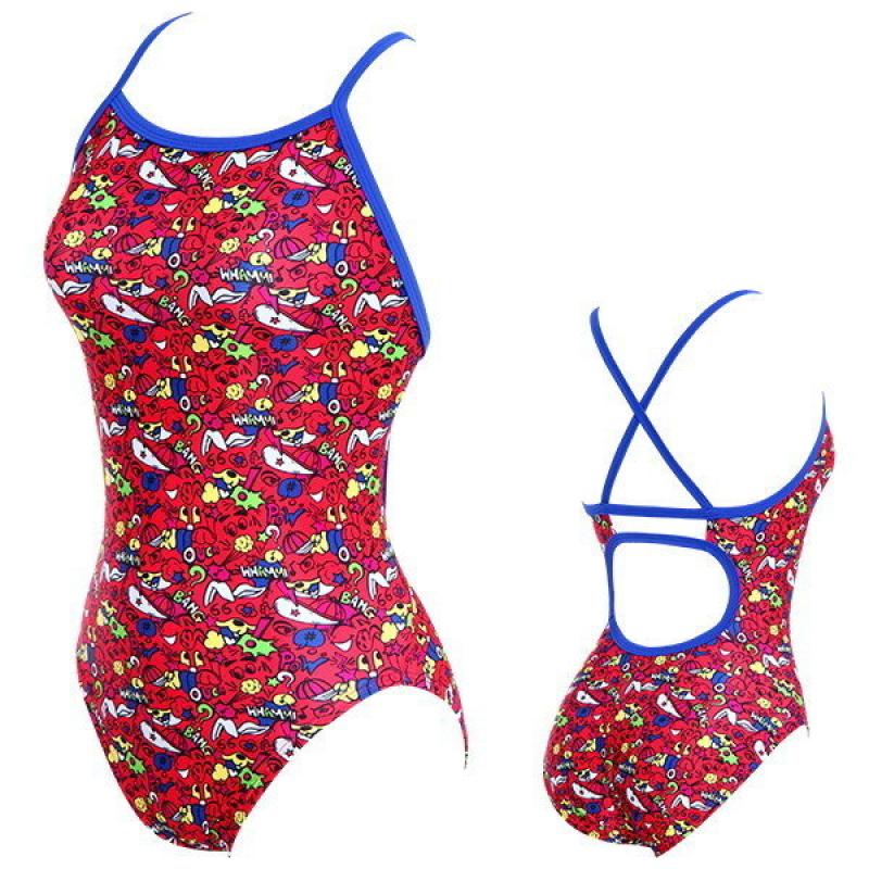 토네이도 여성수영복 탄탄이 원피스 BLK RLS3085