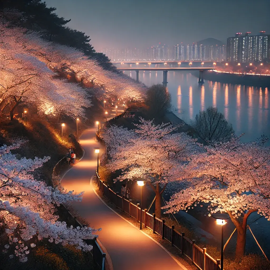서울 야경과 함께하는 밤 벚꽃 명소 7곳