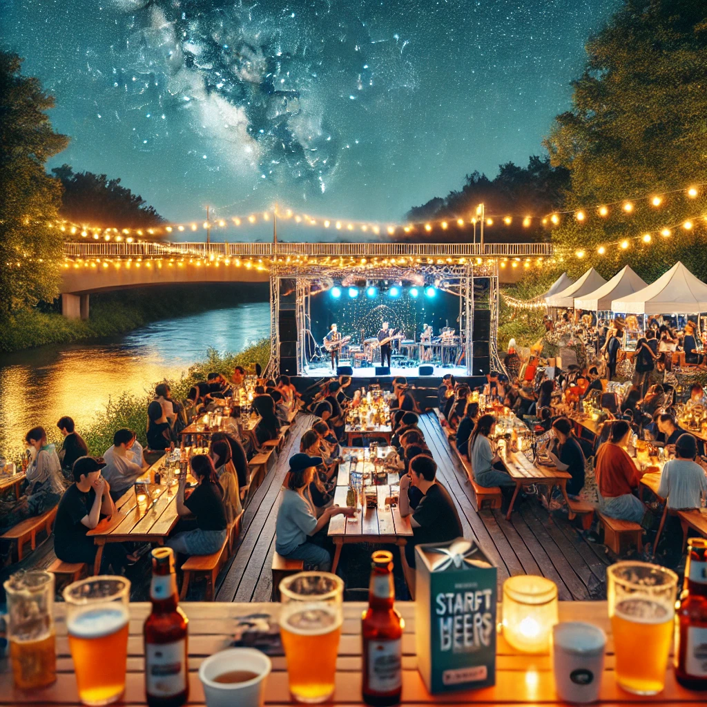 별빛음악과 맥주의 만남1