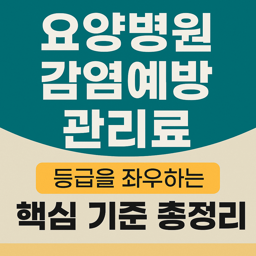 요양병원감염관리료수가