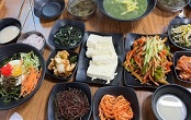 손두부-서대회무침-해초비빔밥
