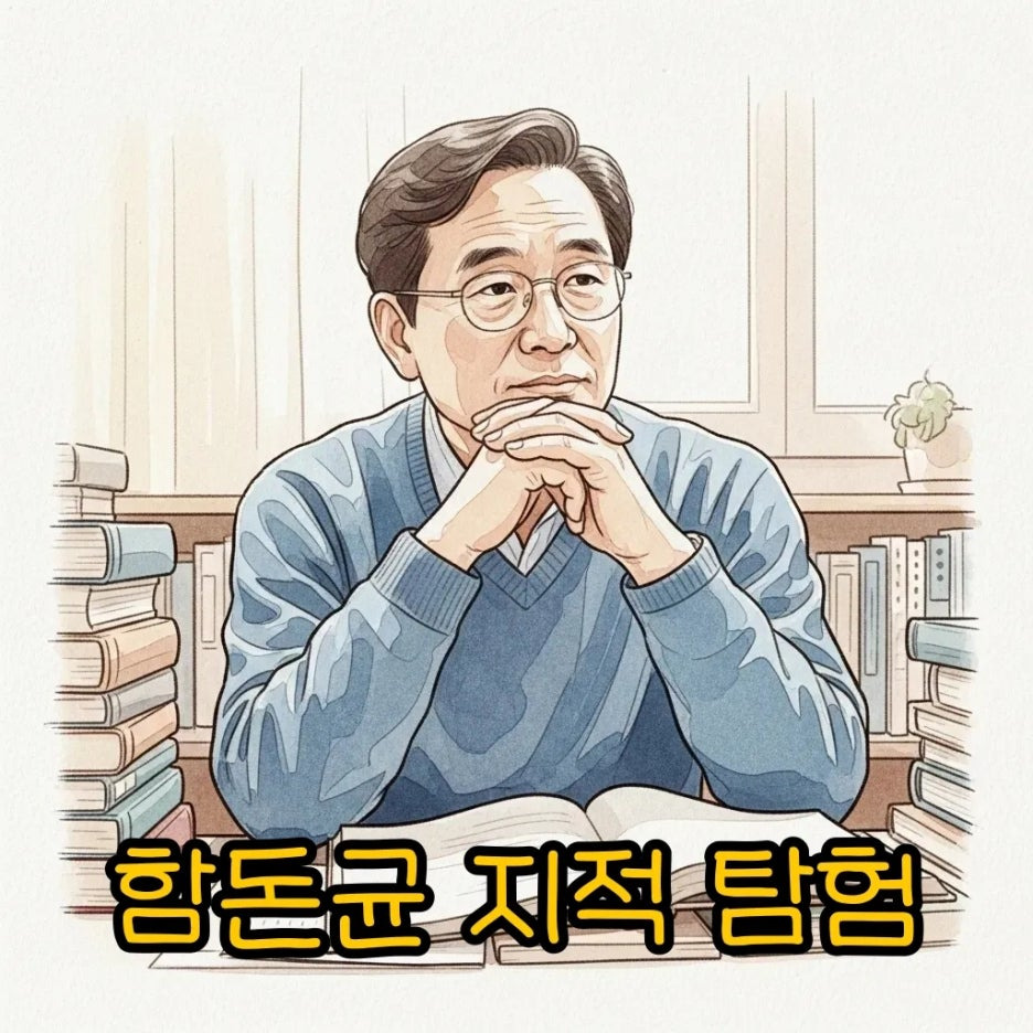 함돈균 교수의 지적인 삶을 엿보다