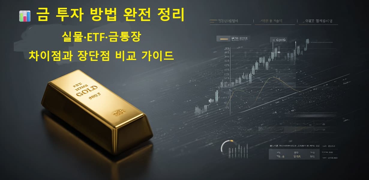 금 투자 방법 총정리 썸네일 이미지