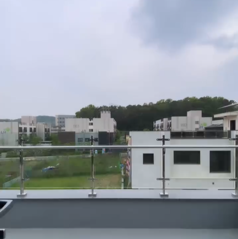 옥상에서 바라보는 풍경