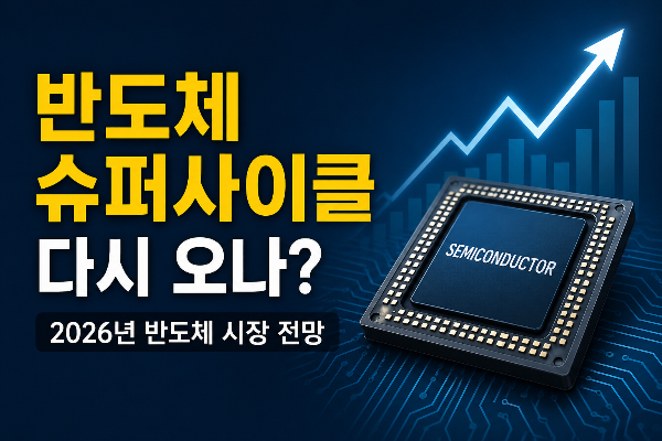 반도체 슈퍼사이클 다시 오나? 2026년 반도체 시장 전망