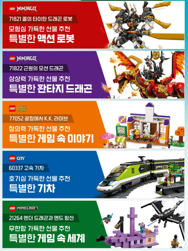 연령대별 크리스마스 선물 추천