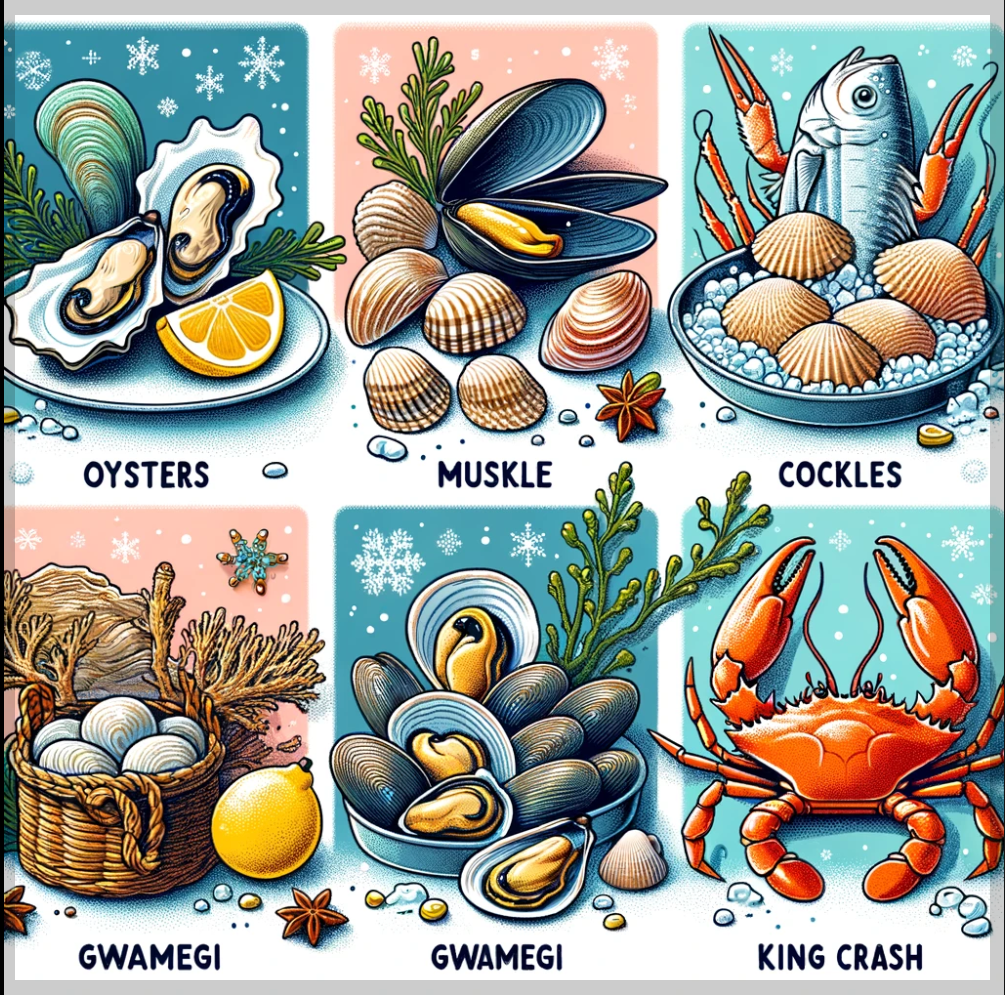 12월 제철음식 겨울에 즐기는 BEST 6