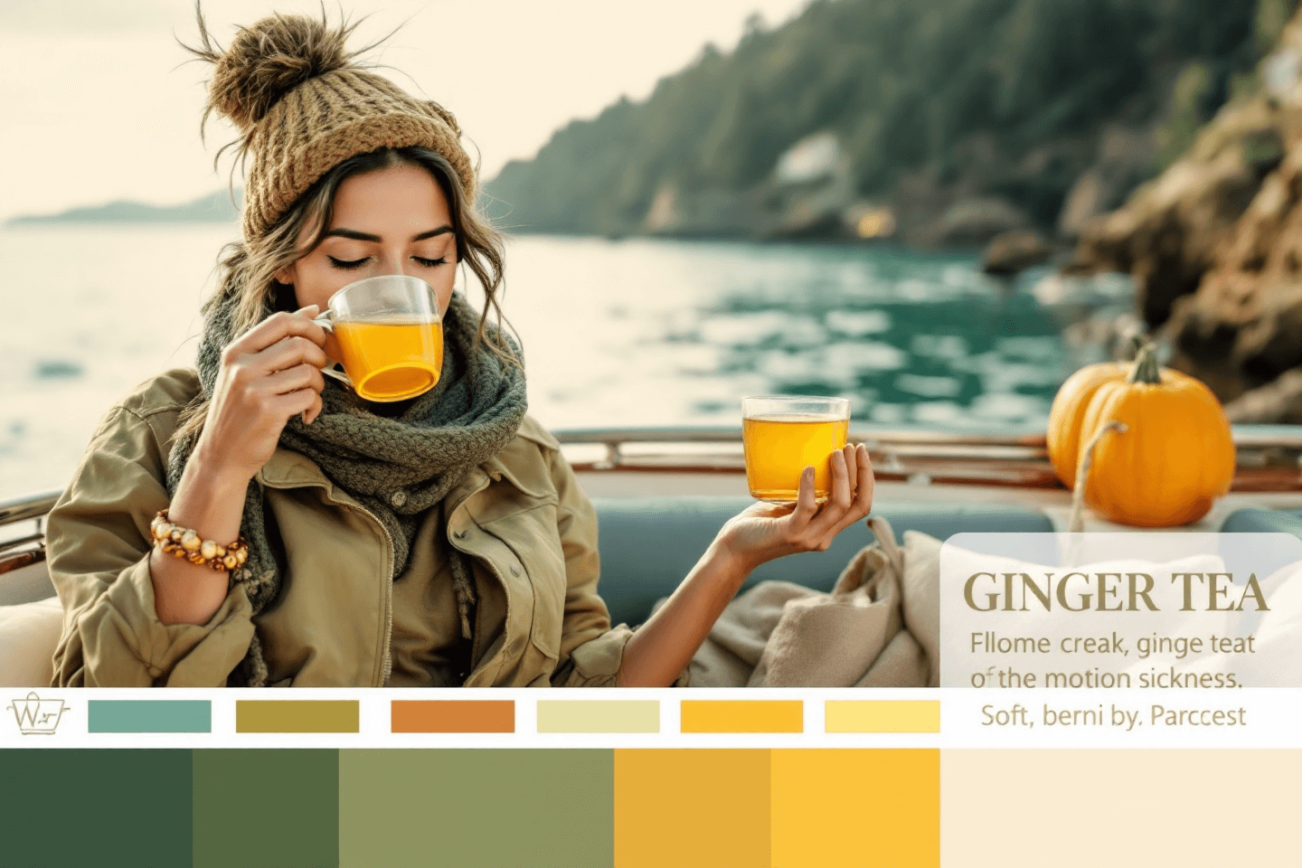 생강차 사진입니다.