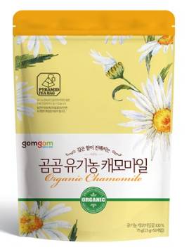 곰곰 유기농 캐모마일 삼각티백&#44; 1.5g&#44; 50개