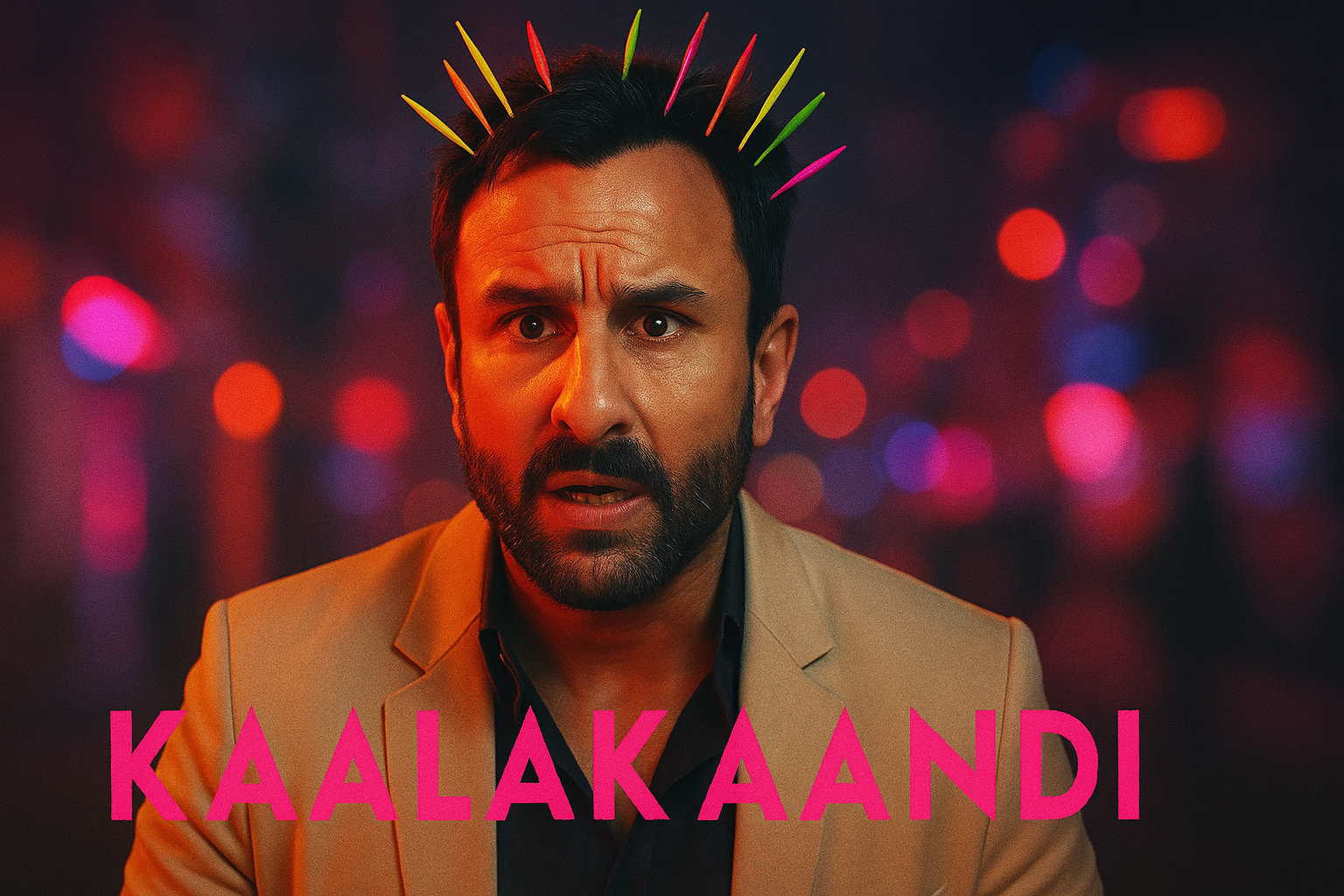 《Kaalakaandi》 영화포스터 (Ai생성이미지)