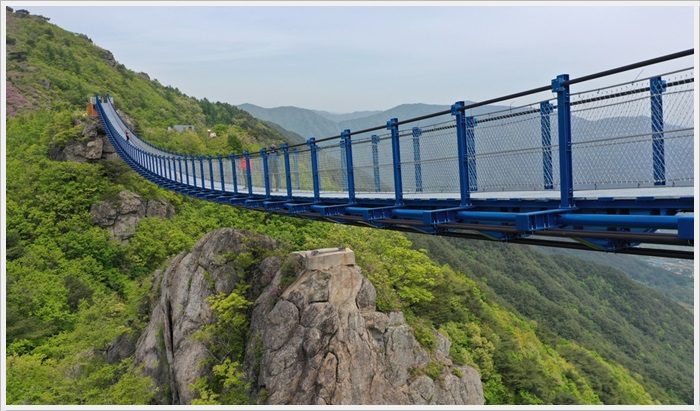 하동군 성제봉 신선대 구름다리