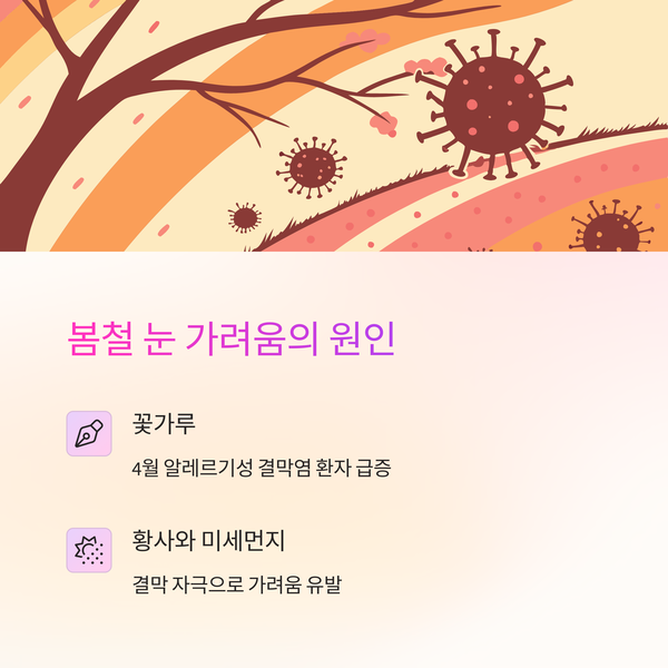 봄철 눈 가려움