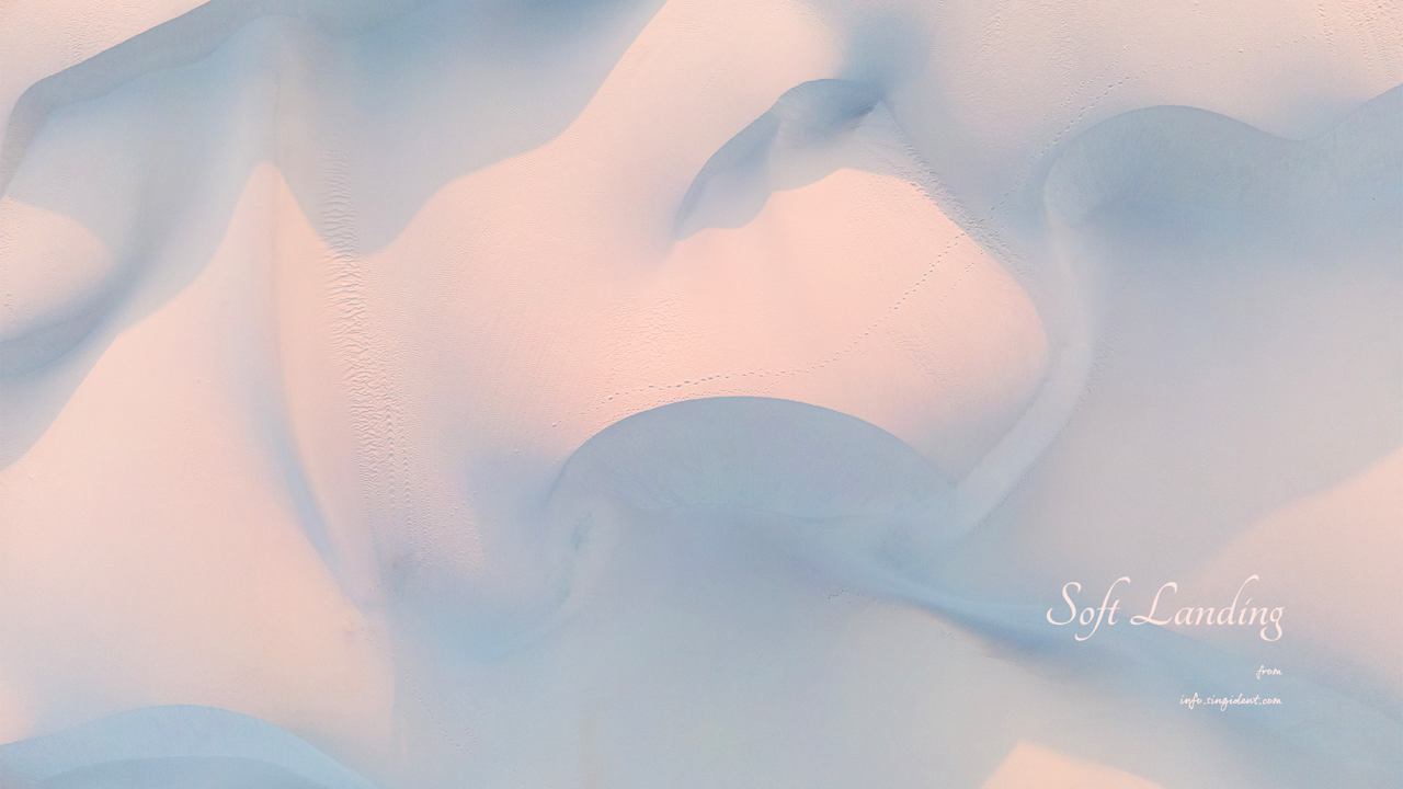 12 모래 언덕 C - Soft Landing 심플배경화면