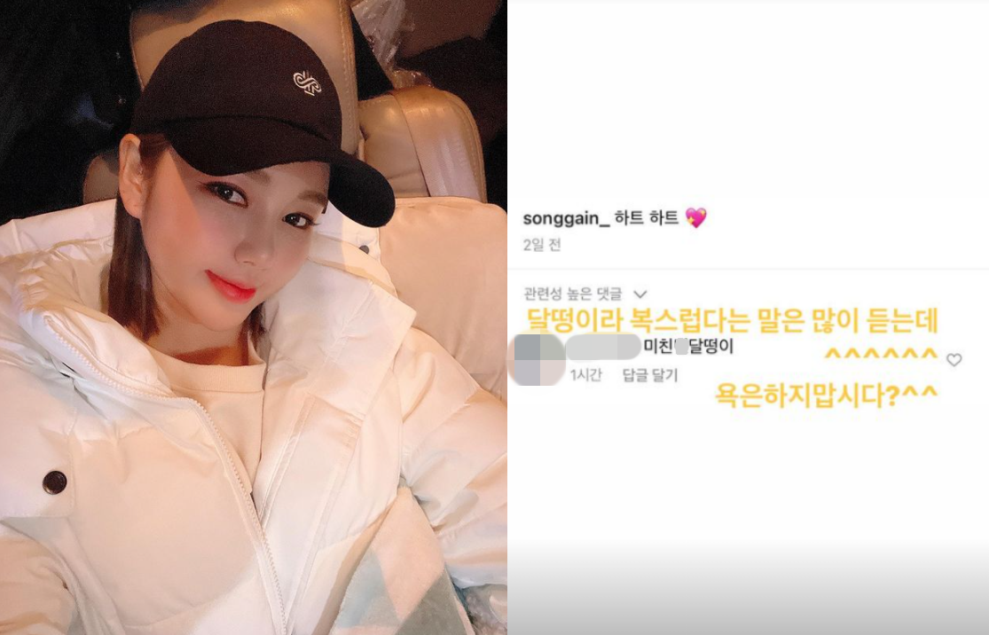 송가인 외모 악플