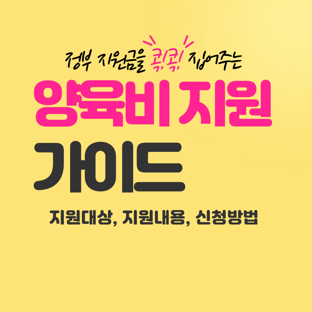 양육비 선지급