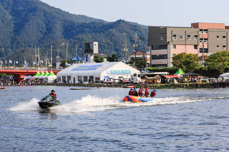 정남진 장흥 물축제