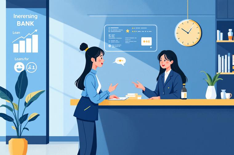 주담대 6억 한도 제한 정부정책 기준으로 은행에서 신청하고 있는 여성