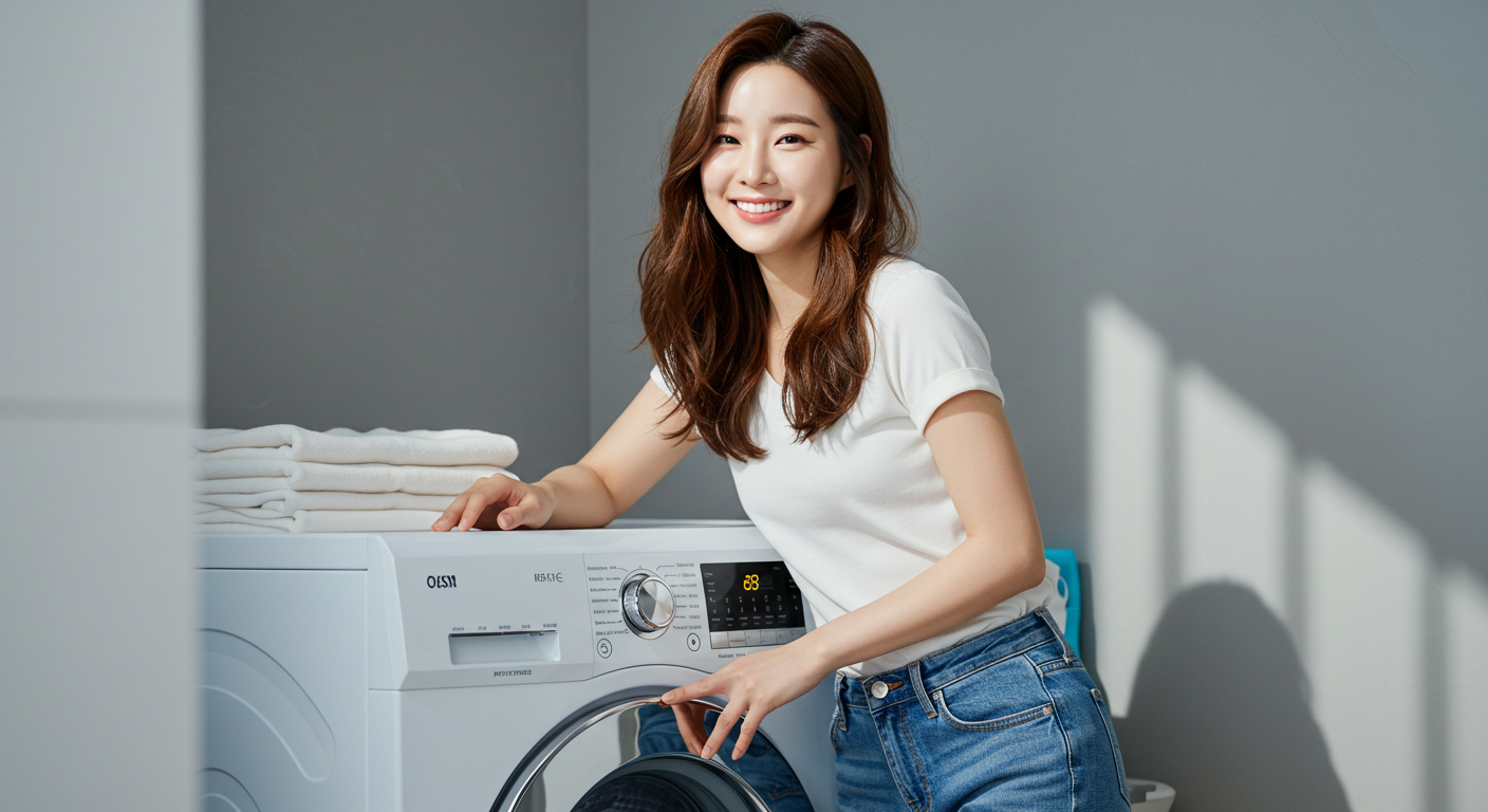 드럼 세탁기 통돌이 세탁기