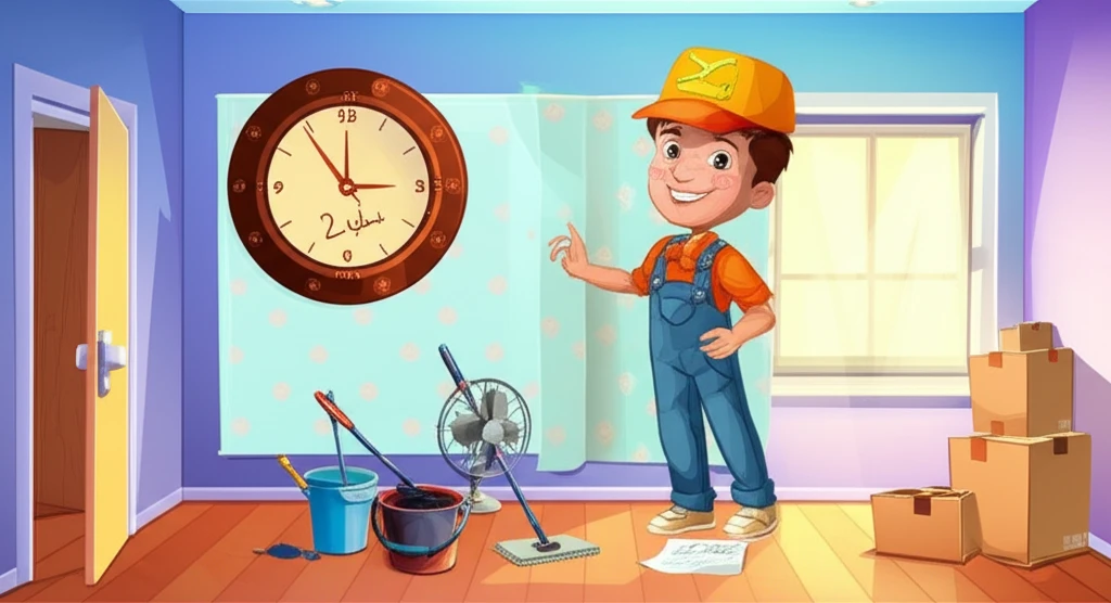 새집 도배 비용 절약법: 벽지 대체 ..