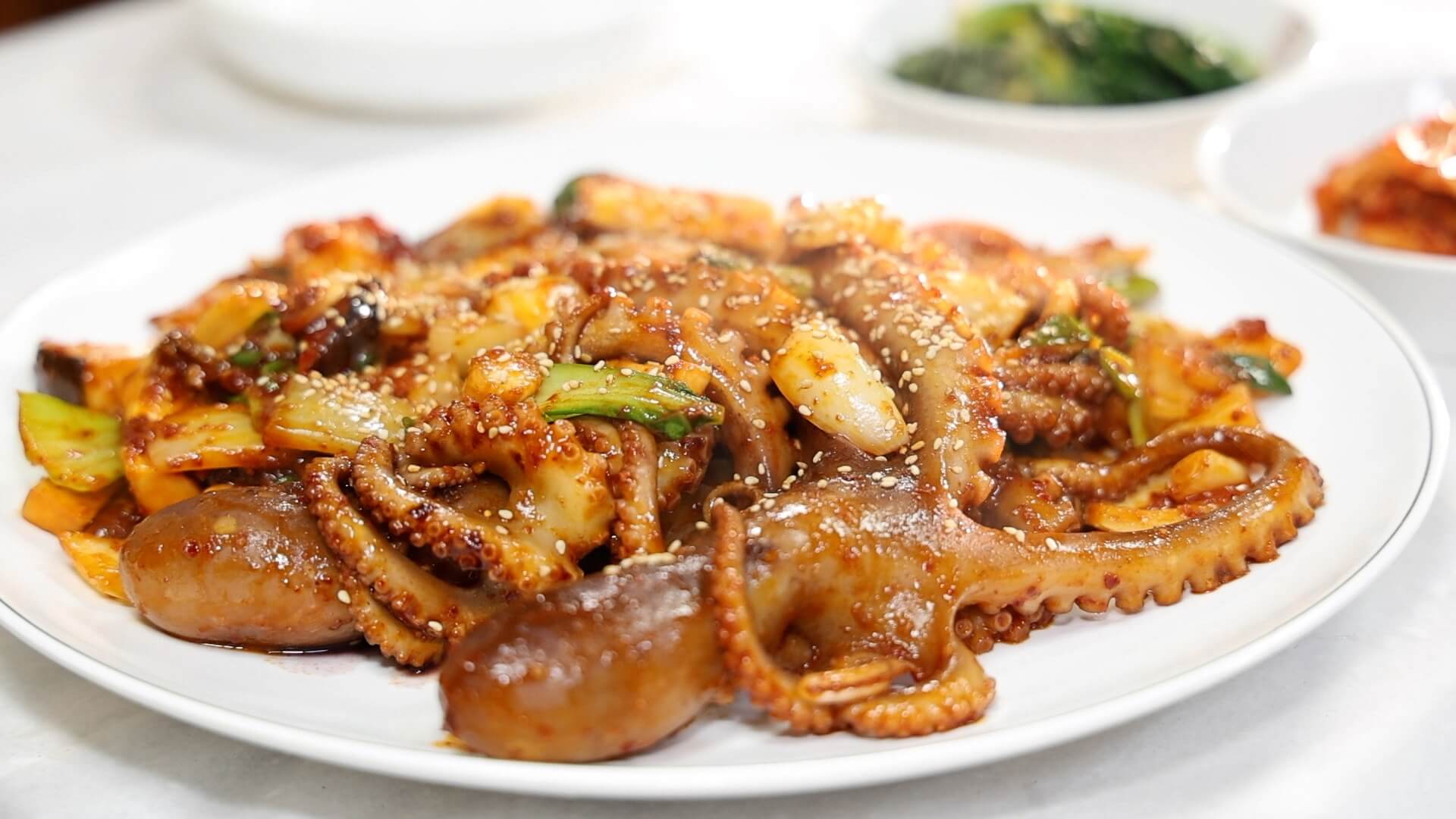 동네한바퀴 낙지볶음 병어조림 전남 신안 맛집