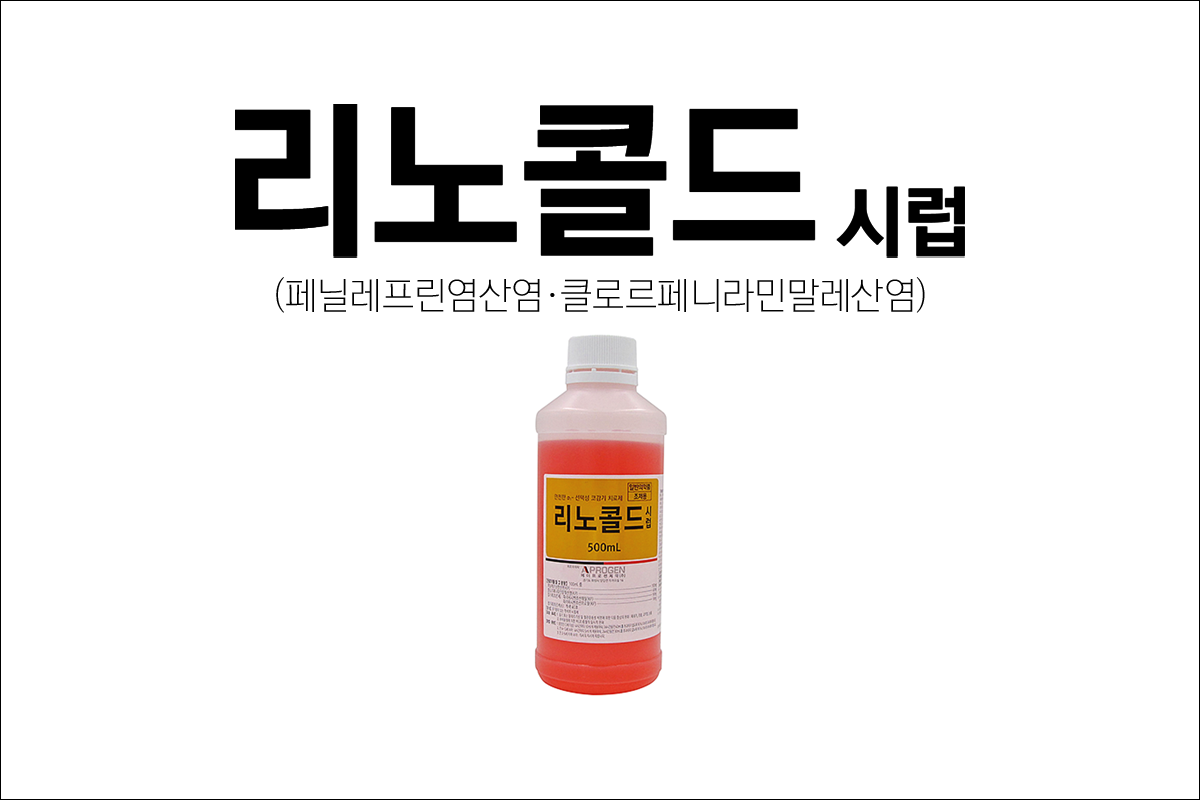 알레르기약 리노콜드시럽(Rhinocold Syrup)