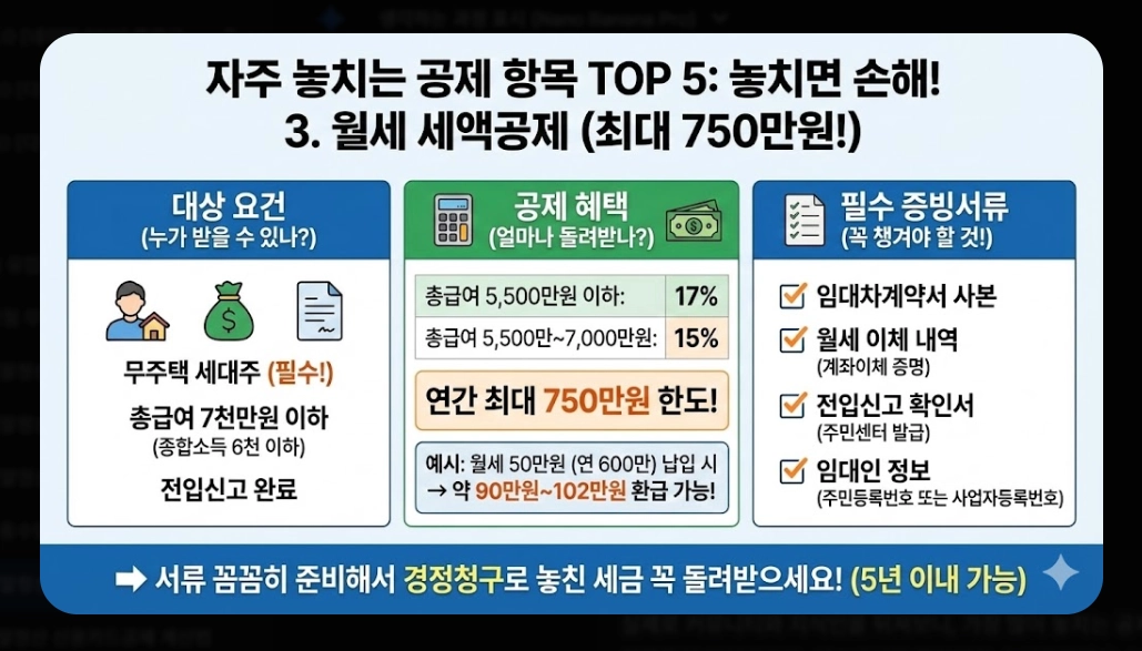 연말정산기간 지나면 환급받는 법 완벽 가이드 2026