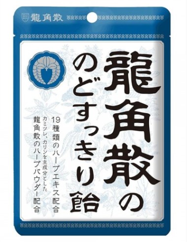 일본의 디저트 용각산 목캔디의 이미지