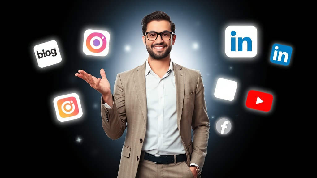 단정한 비즈니스 캐주얼을 입은 한 사람