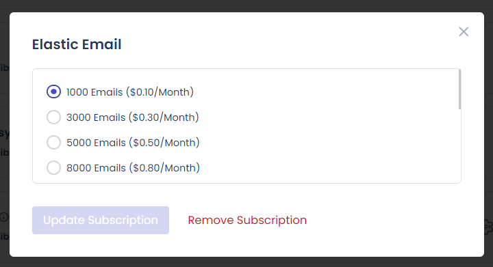 클라우드웨이즈: Elastic Email 애드온 설정 작업 (SMTP 이메일 전송 활성화)