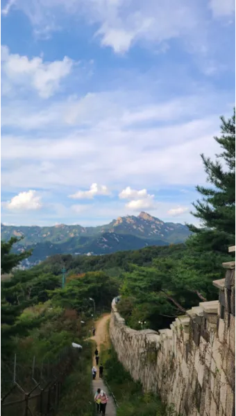 북악산 등산코스 개방 코스 둘레길 가는길_25