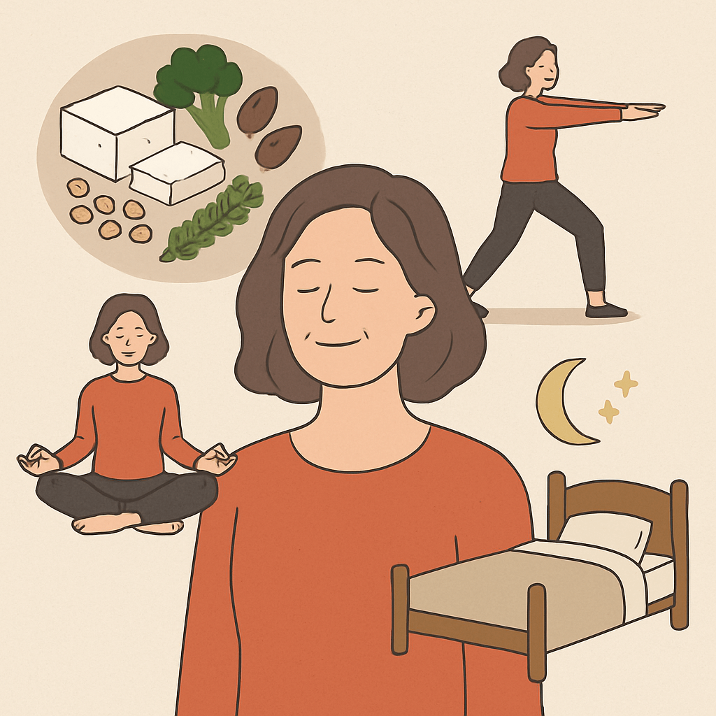 갱년기 극복을 위한 좋은 습관 3가지 (전문의 팁, 실천법)