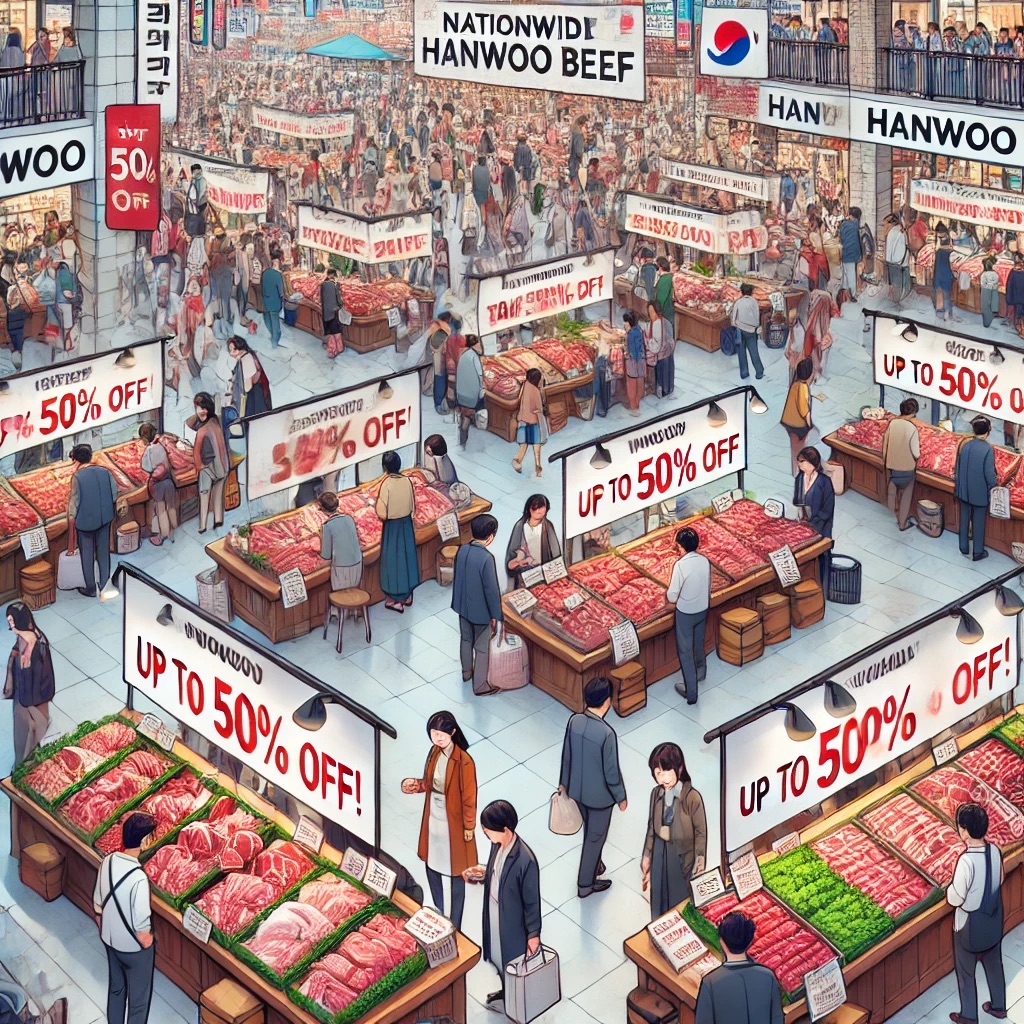 2024 한우 먹는 날, 최대 50% 할인 '매장별 할인 행사 계획표'