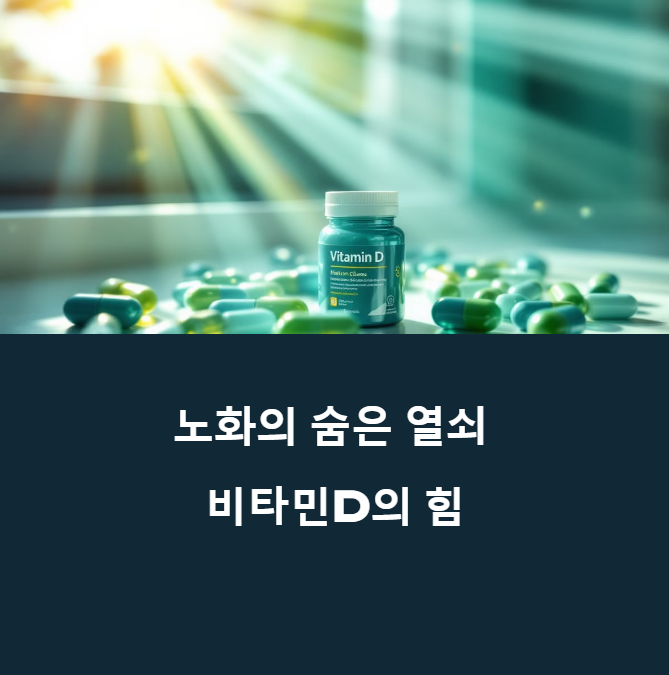 비타민D가 부족하면 노화 속도가 2배 빨라진다! 전문가가 밝히는 올바른 보충법에 대한 이미지
