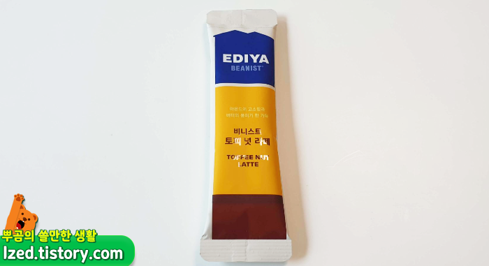 이디야 비니스트 토피넛 라떼