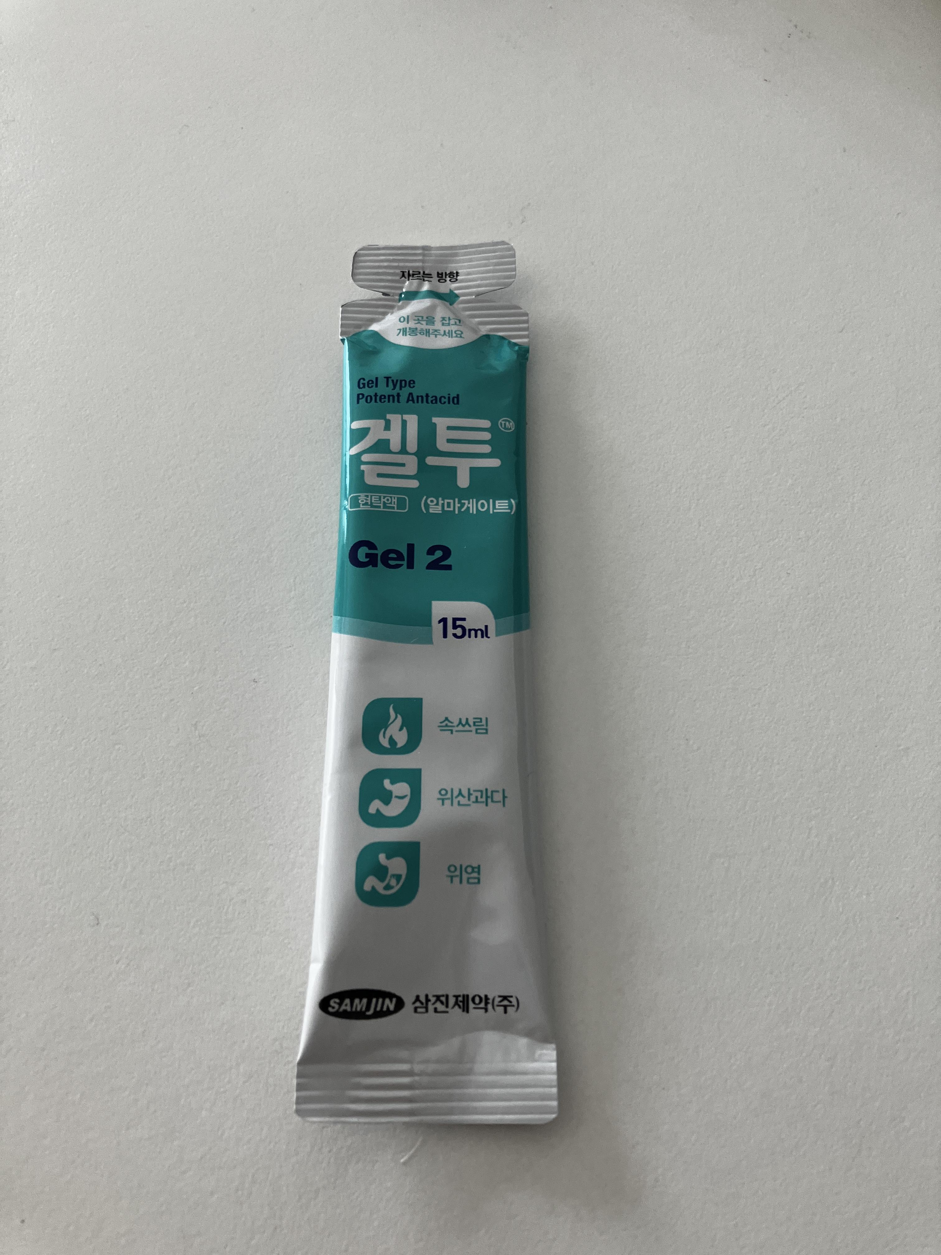삼진제약 겔투 현탁액 Gel2 알마게이트