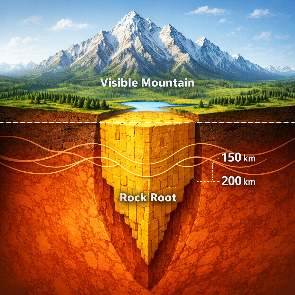 대륙 아래에도 산맥이 있다 보이지 않는 지하 산의 충격적인 정체